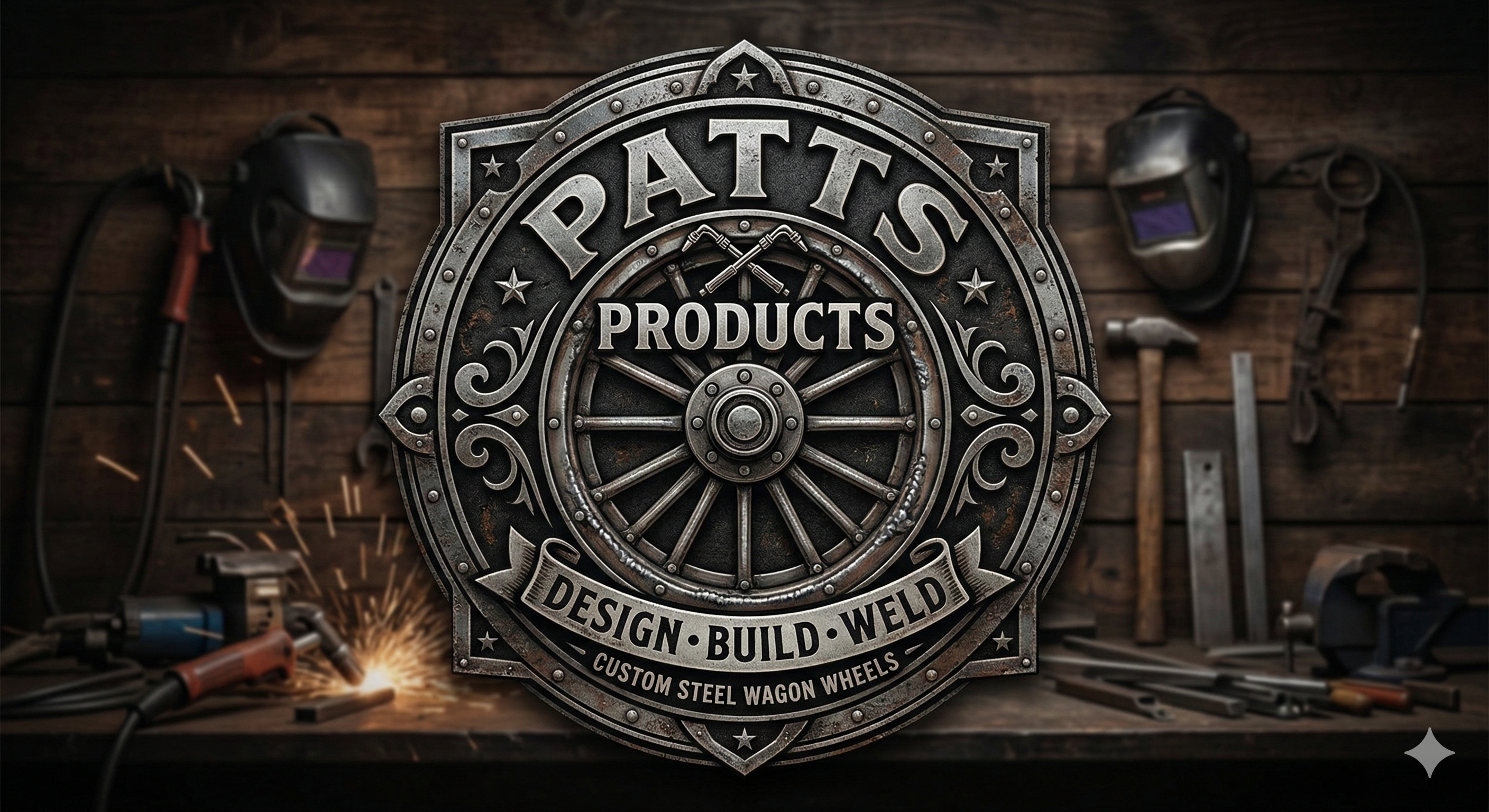 Patts Products — Design Build Weld — Custom Steel Wagon Wheels